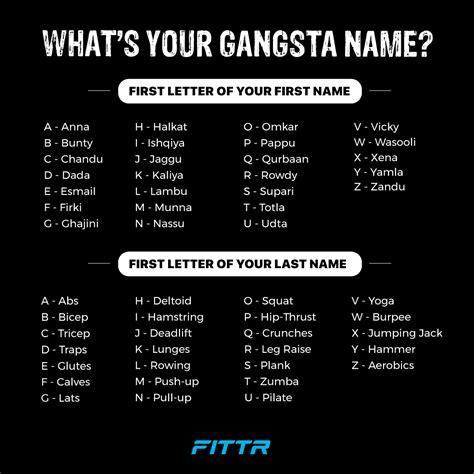 gangster usernames for instagram|gang member names list.